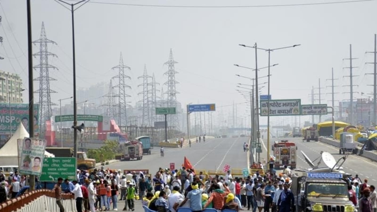 Farmers protest: Supreme Court adjourns plea seeking removal of protesters from roads to January 2022 | Latest News India - Hindustan Times