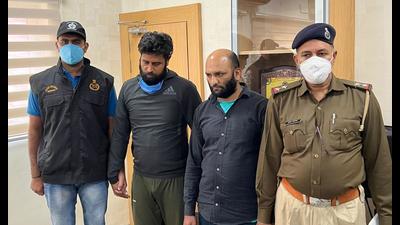 The two suspects were identified as Lalit Kumar and Pradeep Singh, both from Fatehpur Chandila village (Sourced) The two suspects were identified as Lalit Kumar and Pradeep Singh, both from Fatehpur Chandila village (Sourced)