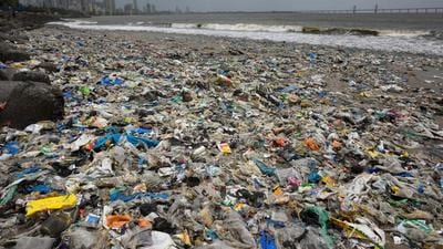 A 2018-2019 CPCB report puts India’s annual plastic waste generation at 3.3 million metric tonnes (Satish Bate/HT PHOTO) A 2018-2019 CPCB report puts India’s annual plastic waste generation at 3.3 million metric tonnes (Satish Bate/HT PHOTO)