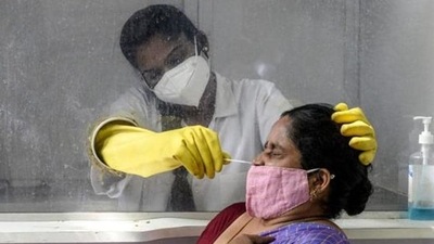 The Omicron variant was first reported to the World Health Organisation (WHO) from South Africa late last month. (Representational image) The Omicron variant was first reported to the World Health Organisation (WHO) from South Africa late last month. (Representational image)