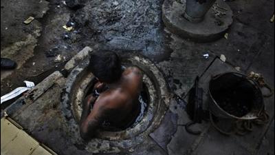 Manual scavenging is banned in India. The caste-based practice was proscribed in 1993, but activists allege it continues clandestinely and overtly. (Representation image) Manual scavenging is banned in India. The caste-based practice was proscribed in 1993, but activists allege it continues clandestinely and overtly. (Representation image)