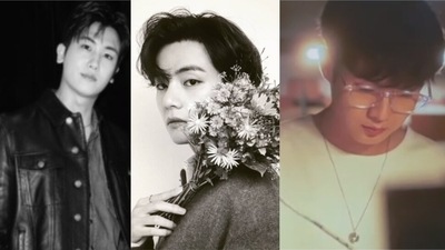 Park Hyung-Sik, BTS' V and Choi Woo Sik in Our Beloved Summer. Park Hyung-Sik, BTS' V and Choi Woo Sik in Our Beloved Summer.
