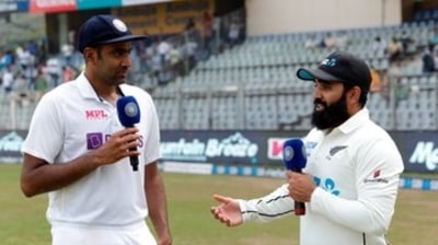 R Ashwin and Ajaz Patel (Twitter/@BCCI) R Ashwin and Ajaz Patel (Twitter/@BCCI)