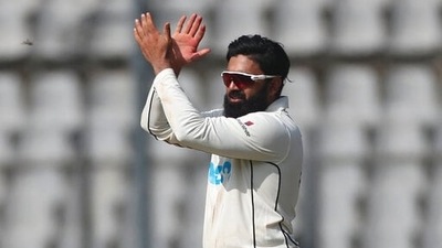 10-wicket hero Ajaz Patel hopes to be the NZ sporting role model (AP) 10-wicket hero Ajaz Patel hopes to be the NZ sporting role model (AP)