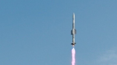 The test launch was monitored by senior officials of the DRDO and Indian Navy. (ANI Photo) The test launch was monitored by senior officials of the DRDO and Indian Navy. (ANI Photo)