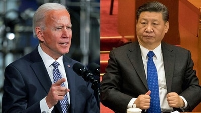 US president Joe Biden and his Chinese counterpart, Xi Jinping&nbsp; (File Photo / AP)