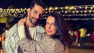 Neha Dhupia and Angad Bedi tied the knot in May 2018. 