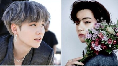 BTS's Suga accidentally deletes first Instagram photo, while V sends request to BLACKPINK's Jennie. (Twitter)