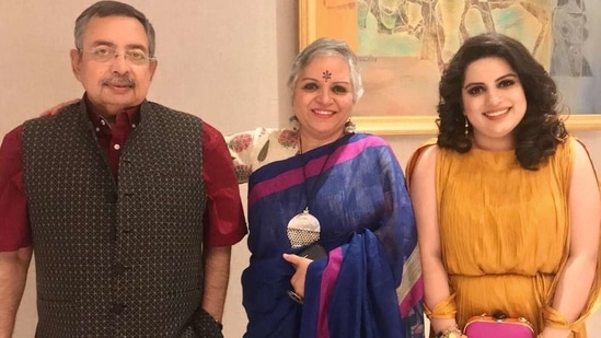 Mallika Dua's father Vinod Dua died recently. Mallika's mother Chinna Dua passed away in June.(Instagram)