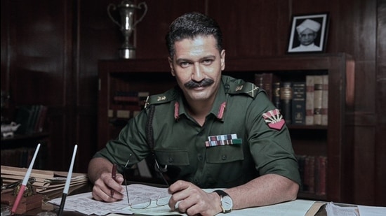 Vicky Kaushal in a still from Sam Bahadur