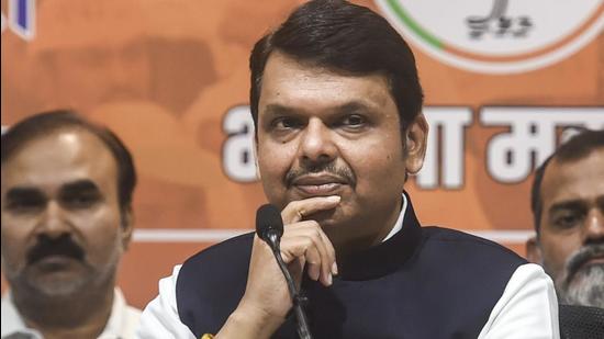Former Maharashtra chief minister Devendra Fadnavis said the Congress strength in the Goa assembly, already down to three, will be like a cycle after veteran Congress leader Pratapsingh Rane gives his “blessings” to the BJP ahead of the assembly elections early next year. (PTI) Former Maharashtra chief minister Devendra Fadnavis said the Congress strength in the Goa assembly, already down to three, will be like a cycle after veteran Congress leader Pratapsingh Rane gives his “blessings” to the BJP ahead of the assembly elections early next year. (PTI)
