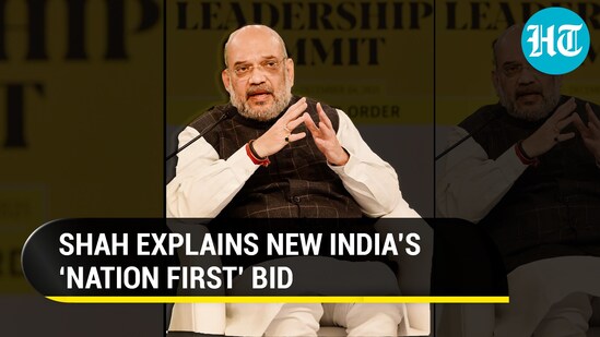 Amit Shah explains new India's ‘nation-first’ bid
