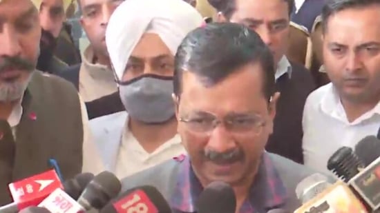 Arvind Kejriwal in Amritsar (ANI)