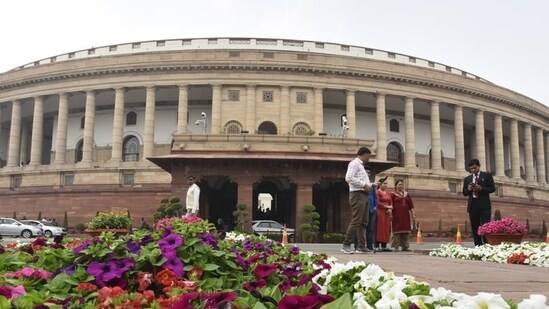 Parliament complex in Delhi. (Sonu Mehta/HT PHOTO)