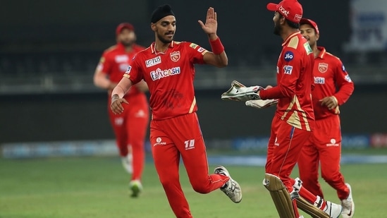 Arshdeep Singh is one of the only two players retained by Punjab Kings. (IPL/Twitter) Arshdeep Singh is one of the only two players retained by Punjab Kings. (IPL/Twitter)