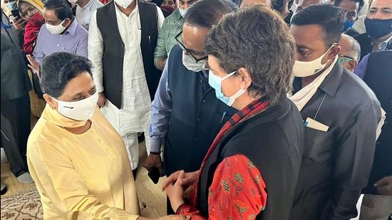 While Gandhi Vadra’s aim seems to be to mobilise support of women in general, Mayawati’s focus is on the Dalit community as a whole (PTI) While Gandhi Vadra’s aim seems to be to mobilise support of women in general, Mayawati’s focus is on the Dalit community as a whole (PTI)