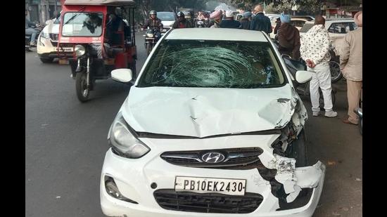 The incident had taken place on December 6 while the victim was crossing the road. Bystanders say the accused was driving at high speed and lost control of the vehicle after hitting the man. (Representative Image/HT File)