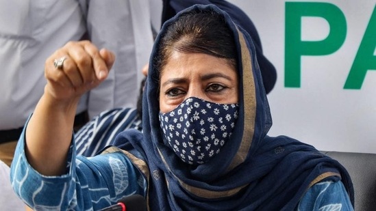 In October, PDP chief Mehbooba Mufti wrote to Prime Minister Narendra Modi, urging for his intervention in the arrest of the three Kashmiri students in Agra. (PTI)