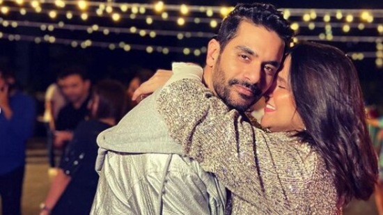 Neha Dhupia and Angad Bedi are parents to three-year-old daughter Mehr. They also welcomed their son in October this year.