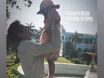 Ibrahim Ali Khan with Inaaya at Pataudi Palace.&nbsp;
