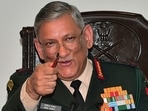 File photo of CDS General Bipin Rawat addressing a press conference. File photo of CDS General Bipin Rawat addressing a press conference.