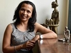 Rujuta Diwekar is the author of bestseller books like Indian Superfoods and Don't Lose Your Mind, Lose Your Weight(Photo: Vidya Subramanian/HT) Rujuta Diwekar is the author of bestseller books like Indian Superfoods and Don't Lose Your Mind, Lose Your Weight(Photo: Vidya Subramanian/HT)