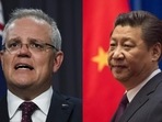 Pictured above are Australia's prime minister Scott Morrison (L) and China's president Xi Jinping (R). (REUTERS / File Photo) Pictured above are Australia's prime minister Scott Morrison (L) and China's president Xi Jinping (R). (REUTERS / File Photo)