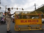 Delhi Police had placed barricades, put up concrete walls and even installed nails on the ground to stop protesting farmers from entering the national capital during the agitation.(File Photo) Delhi Police had placed barricades, put up concrete walls and even installed nails on the ground to stop protesting farmers from entering the national capital during the agitation.(File Photo)