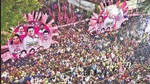 The bus yatra aims to explain how the Centre betrayed the farming community of Telangana by refusing to purchase the paddy produced in the state. (PTI) The bus yatra aims to explain how the Centre betrayed the farming community of Telangana by refusing to purchase the paddy produced in the state. (PTI)