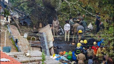 CDS Gen Bipin Rawat accompanied by his wife Madhulika Rawat, his staff and other officials were on board the IAF Mi-17V5 chopper that crashed in Coonoor, Tamil Nadu on Wednesday. (PTI PHOTO.) CDS Gen Bipin Rawat accompanied by his wife Madhulika Rawat, his staff and other officials were on board the IAF Mi-17V5 chopper that crashed in Coonoor, Tamil Nadu on Wednesday. (PTI PHOTO.)