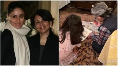 Kareena Kapoor wished Sharmila Tagore on her birthday. Soha Ali Khan travelled to Pataudi with Inaaya. Kareena Kapoor wished Sharmila Tagore on her birthday. Soha Ali Khan travelled to Pataudi with Inaaya.