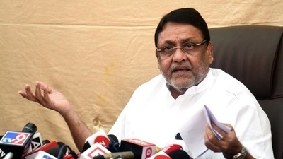Maharashtra minister Nawab Malik. (HT_PRINT) Maharashtra minister Nawab Malik. (HT_PRINT)