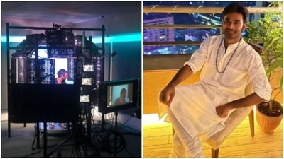 Dhanush resumed shooting for The Gray Man. Dhanush resumed shooting for The Gray Man.