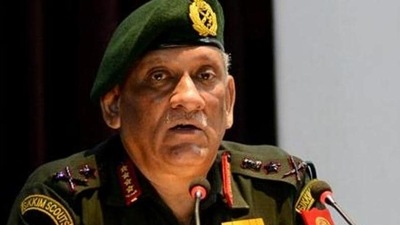 File of General Bipin Rawat, who took charge as India’s first chief of defence staff (CDS) on January 1, 2020. (ANI) File of General Bipin Rawat, who took charge as India’s first chief of defence staff (CDS) on January 1, 2020. (ANI)