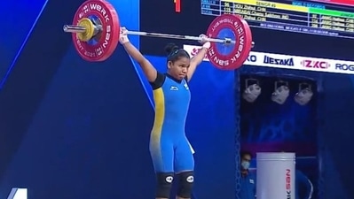 India's Jhilli Dalabehera wins silver at Commonwealth Weightlifting Championship (SAI/TWITTER)