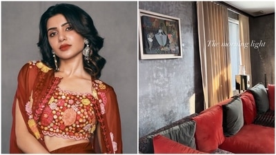 Samantha Ruth Prabhu shared a picture of her home on Instagram. Samantha Ruth Prabhu shared a picture of her home on Instagram.