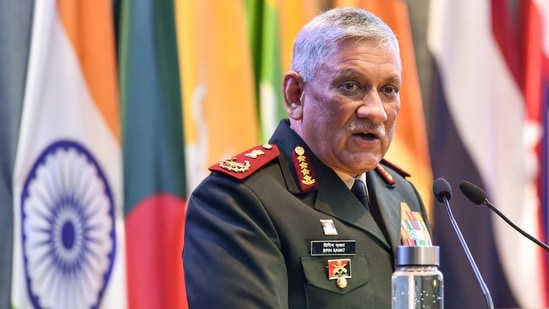 An Indian Air Force helicopter with Chief of Defence Staff General Bipin Rawat on board crashed in Tamil Nadu's Coonoor on Wednesday, killing him and 12 others on board.&nbsp;(File photo / PTI)