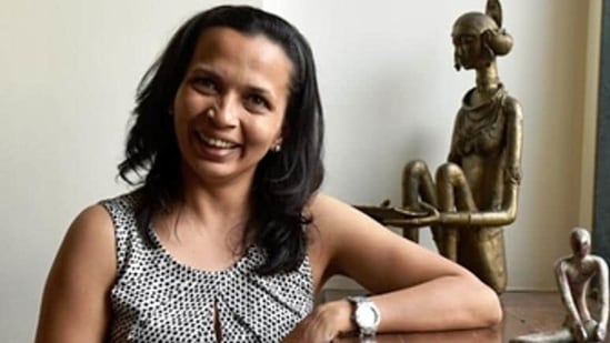 Rujuta Diwekar is the author of bestseller books like Indian Superfoods and Don't Lose Your Mind, Lose Your Weight(Photo: Vidya Subramanian/HT)