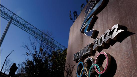The Beijing 2022 logo that is seen outside the headquarters of the Beijing Organising Committee for the 2022 Olympic and Paralympic Winter Games in Shougang Park, the site of a former steel mill, in Beijing, China. Ottawa is expected to announce its decision with regard to the upcoming Olympics Games in Beijing in the days ahead, but nearly four in five Canadians favour a diplomatic boycott. (REUTERS) The Beijing 2022 logo that is seen outside the headquarters of the Beijing Organising Committee for the 2022 Olympic and Paralympic Winter Games in Shougang Park, the site of a former steel mill, in Beijing, China. Ottawa is expected to announce its decision with regard to the upcoming Olympics Games in Beijing in the days ahead, but nearly four in five Canadians favour a diplomatic boycott. (REUTERS)