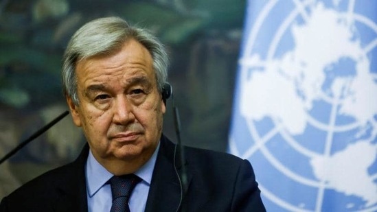 UN Secretary General Antonio Guterres. (REUTERS)