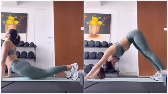 Gabriella's animal flow workout will inspire your midweek fitness routine(Instagram/@gabriellademetriades)