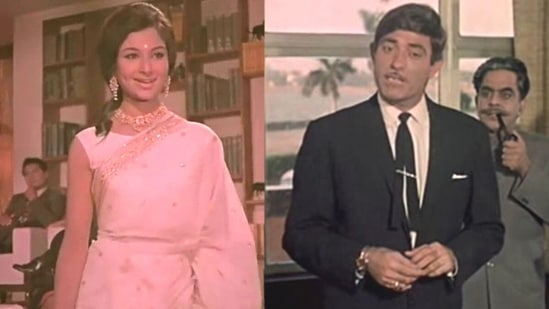 Sharmila Tagore worked with Raaj Kumar in Waqt.&nbsp;