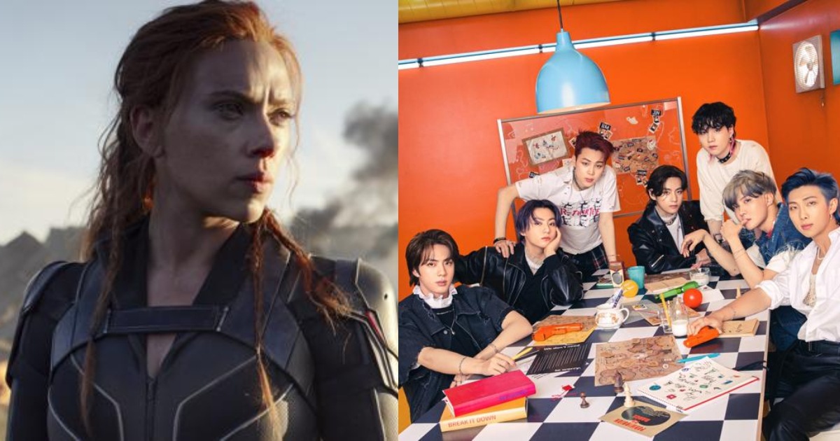 BTS and Black Widow were among the winners of the People's Choice Awards 2021. BTS and Black Widow were among the winners of the People's Choice Awards 2021. 
