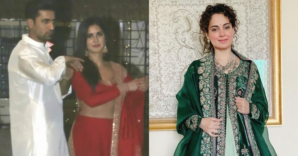 Kangana Ranaut seemingly comments on Katrina Kaif and Vicky Kaushal's wedding. Kangana Ranaut seemingly comments on Katrina Kaif and Vicky Kaushal's wedding.