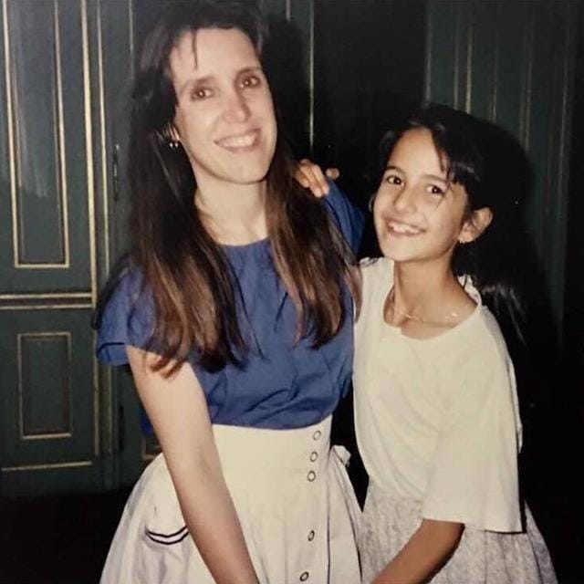 Katrina with her mom Katrina with her mom
