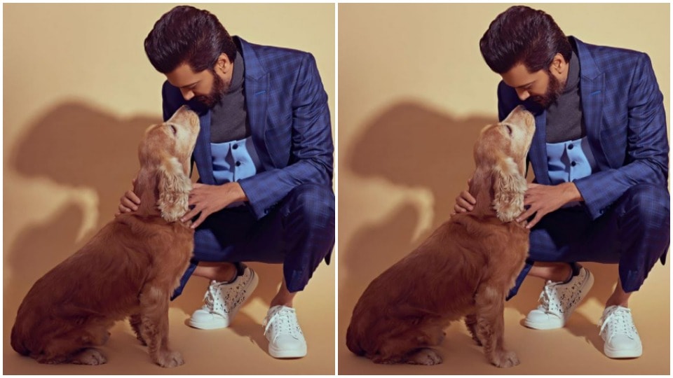 Riteish can ace any look when it comes to fashion. Be it decking up for a formal event or styling himself for an ethnic occasion, the actor keeps setting fashion goals higher for us to conquer. Riteish's Instagram profile is replete with pictures from his fashion photoshoots and each one of them manages to make us go weak in the knees. Also, let's face it, it is always better with a dog, and hence, Riteish posed for this paw-some picture with his furry friend. (Instagram/@riteishd)