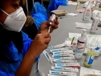 The warning from WHO came even as the doses supplied to the global vaccine sharing programme COVAX had increased in the past few months. In picture - Health worker prepares a dose of Moderna Covid-19 booster shot. The warning from WHO came even as the doses supplied to the global vaccine sharing programme COVAX had increased in the past few months. In picture - Health worker prepares a dose of Moderna Covid-19 booster shot.