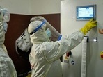 This also comes amid widespread concerns over Coronavirus's new variant, Omicron, which scientists fear may be more infections than the previous strains. (Representational image)(AFP) This also comes amid widespread concerns over Coronavirus's new variant, Omicron, which scientists fear may be more infections than the previous strains. (Representational image)(AFP)