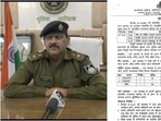 Suni Jain, superintendent of police, Katni, said it was a “clerical error”.(ANI) Suni Jain, superintendent of police, Katni, said it was a “clerical error”.(ANI)