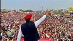 Yadav tweeted, “Lal ka inqilab hoga, baees (2022) mein change hoga (Red will bring a revolutionary change in 2022.)” (File Photo) Yadav tweeted, “Lal ka inqilab hoga, baees (2022) mein change hoga (Red will bring a revolutionary change in 2022.)” (File Photo)